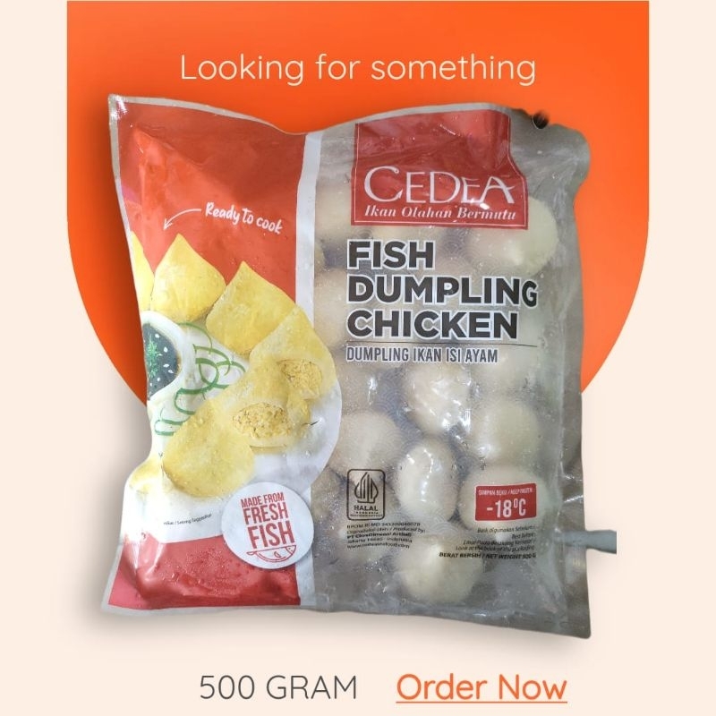 

FISH DUMPLING CHICKEN 500GR