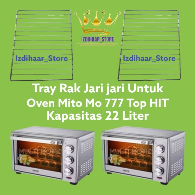 TRAY RAK JARI JARI OVEN MITO MO 777 TOP HIT / Oven mito mo 777 Hit / Tray jaring oven mito 777 kapas