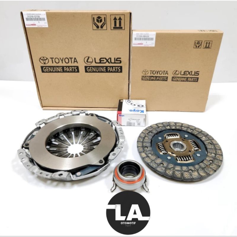 KAMPAS KOPLING MATAHARI SET+BEARING KIJANG 7K ORIGINAL