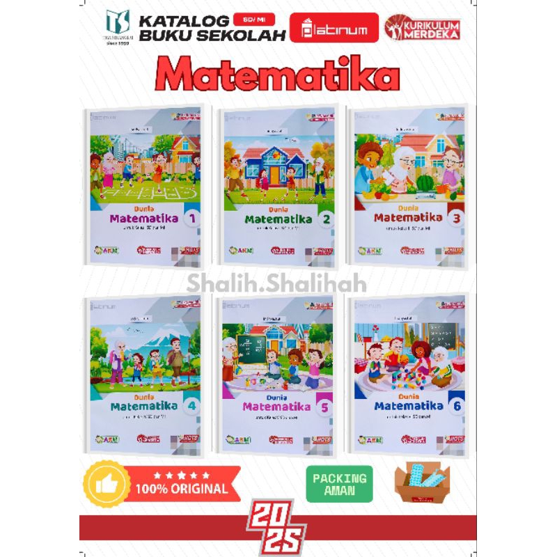 H3T Buku Paket Platinum Kelas 1 2 3 4 5 6 SD KSP Tiga Serangkai