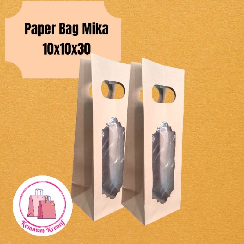 

Paper bag premium mika/paper bag botol