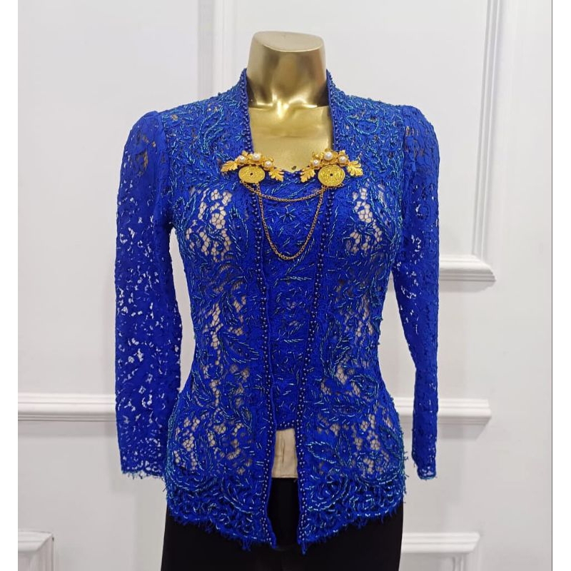 Kebaya Cotton 3D, payet full berat mewahhh Bahan Premium Full Payet