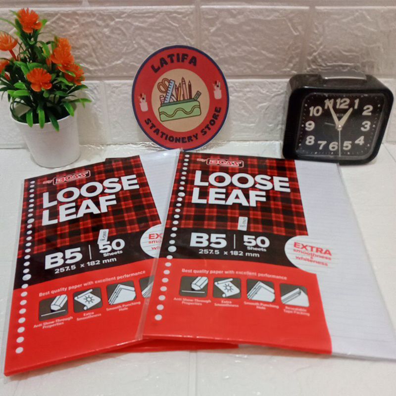 

Loose Leaf / Isi Binder B5 50 Sheets