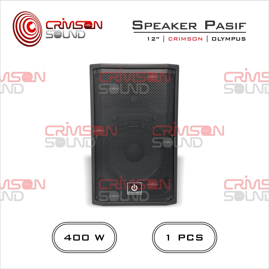 PASIF SPEAKER 12 Inch 400 Watt CRIMSON CR 12-15 OLYMPUS