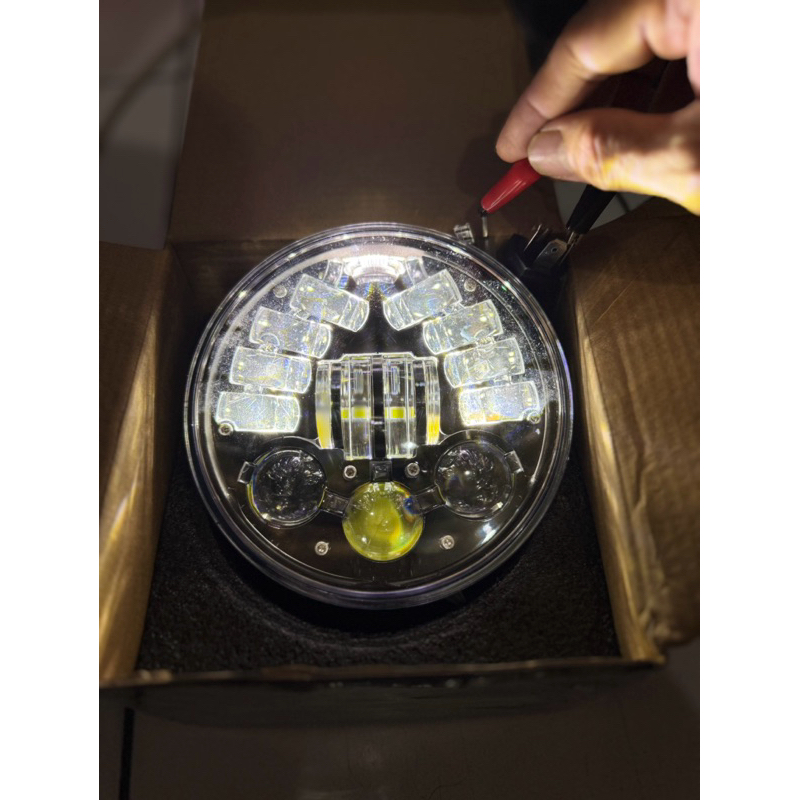 Lampu Daymaker led 5.75 inch 16 led set batok L2G Dan Tiger 7 in 19 LED