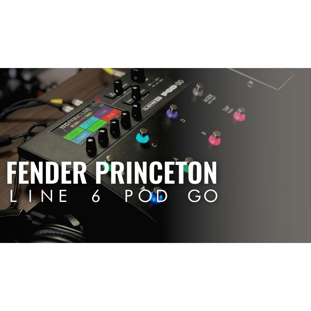 SF LINE 6 POD GO | FENDER PRINCETON PRESETS