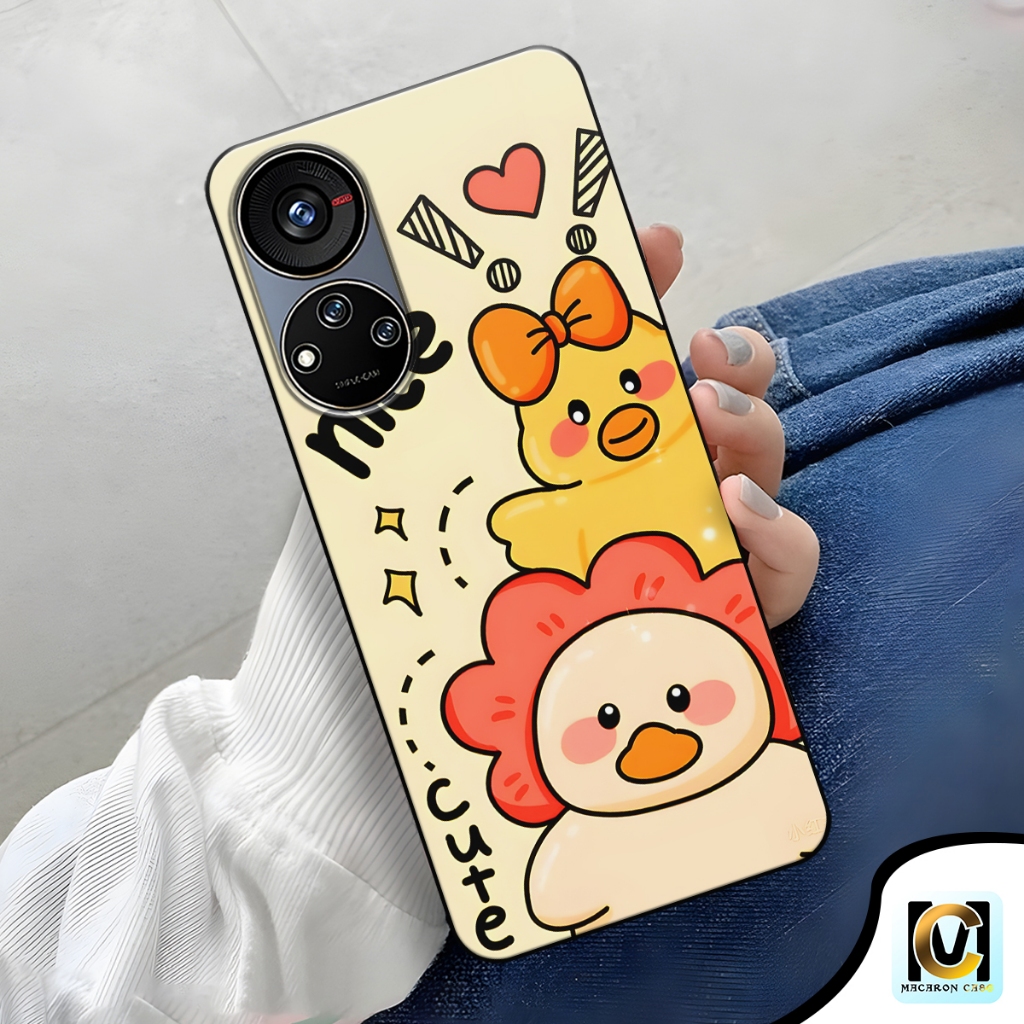 Casing Hp ZTE Blade V40s & ZTE Blade V40 Vita Terbaru 2025 Motif Bebek | Case ZTE Blade V40s & ZTE B