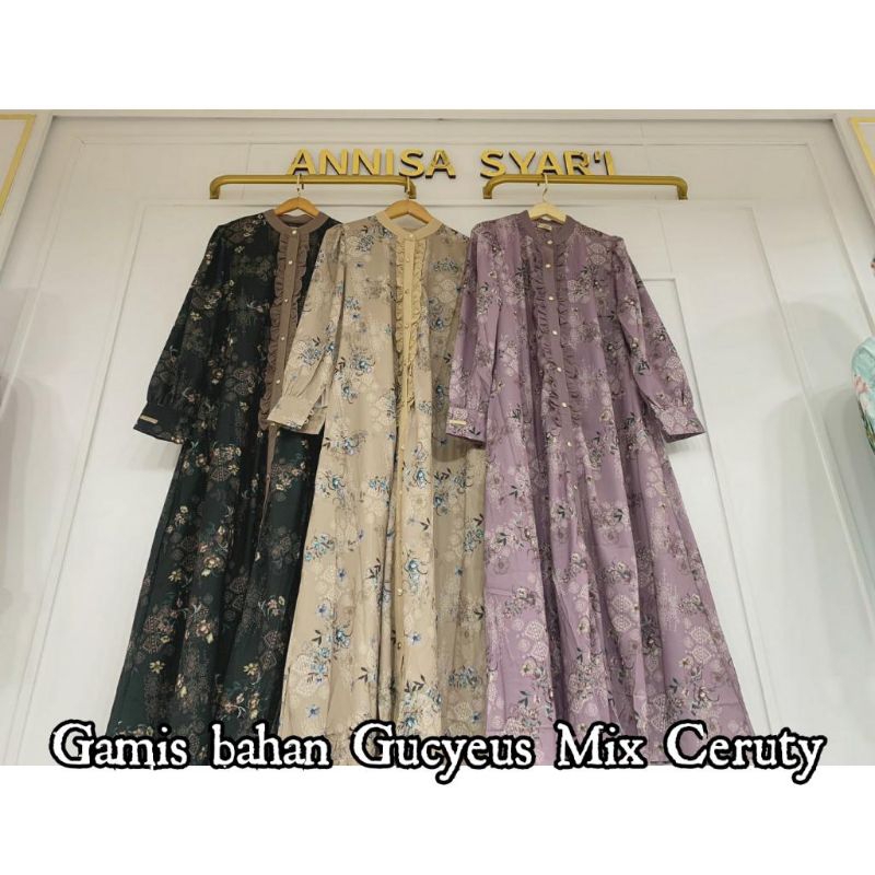 Gamis original brand Annisa Syari by asm