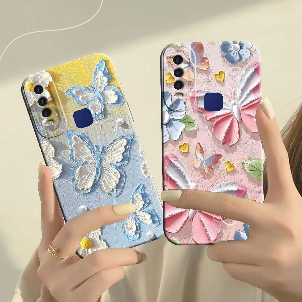 [F068] Softcase Casing untuk hp VIVO Y12 Y15 Y17 Y19