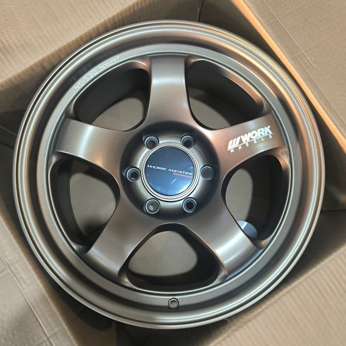 Velg Work Meister S1 SUV Wheel Ring 18 Lebar 9 Pcd 6x139.7 Et 0 Warna Matt Bronze | Velg R18 | Velg 
