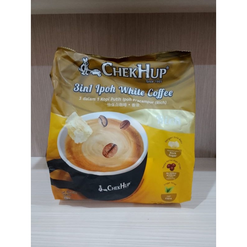 

Chekhup 3in1 ipoh white coffe rich malaysia murah
