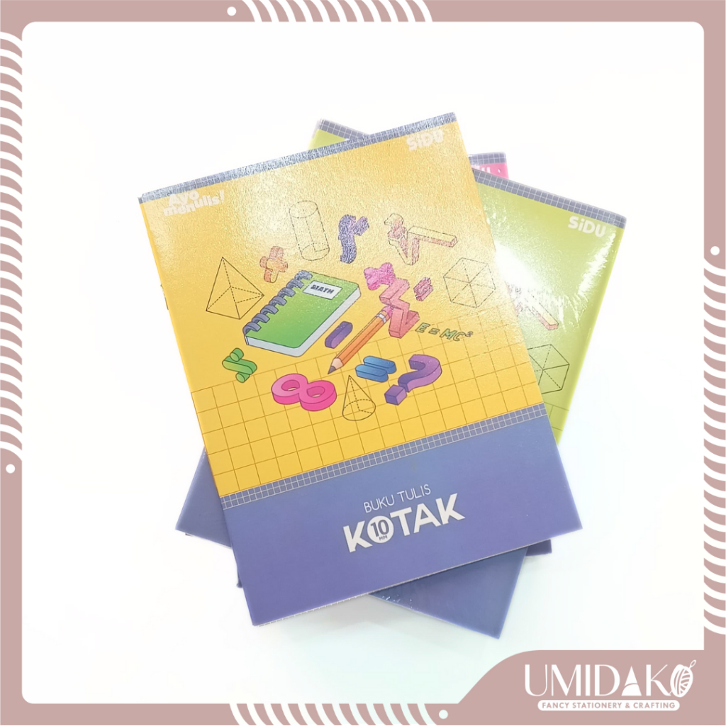 

[UMIDAKO] BUKU TULIS SIDU 38 SQ 10 (KOTAK TANGGUNG)