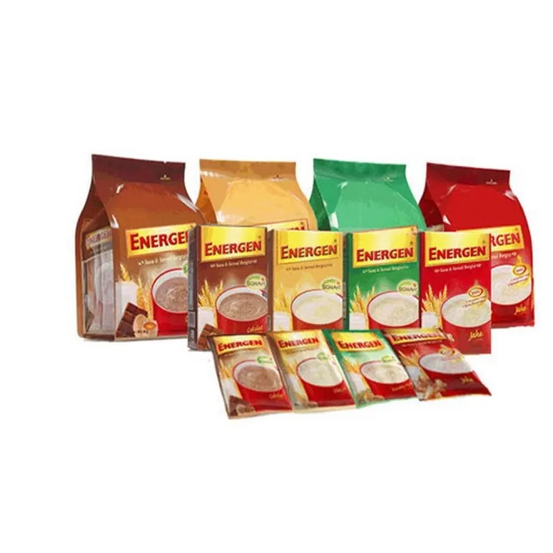 

Energen Sereal dan Susu / Minuman Energen Sereal 30 Gram Isi 10 pcs / Energen Coklat , Vanilla, Kacang Hijau