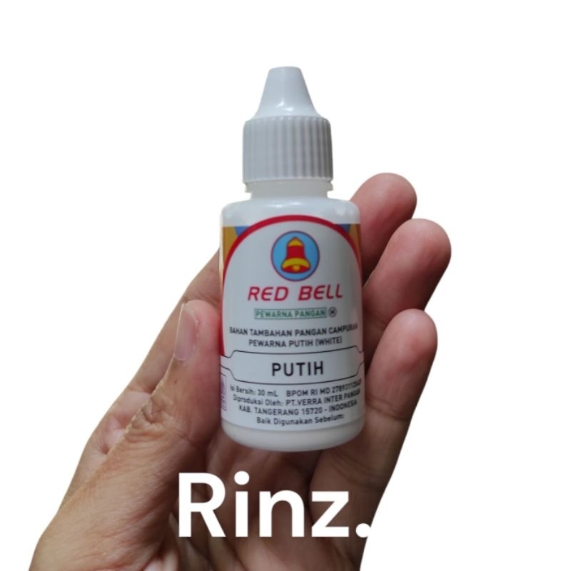 

RED BELL PEWARNA MAKANAN PUTIH 30ml