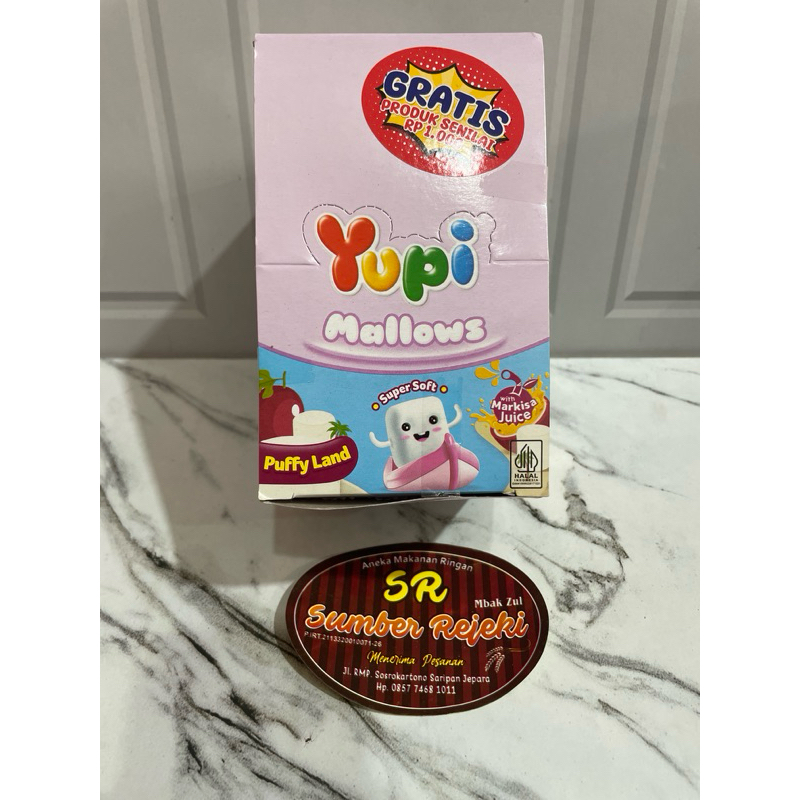 

YUPI MALLOWS ISI 12 pcs