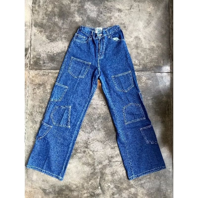 Anjani studios, celana panjang multipocket