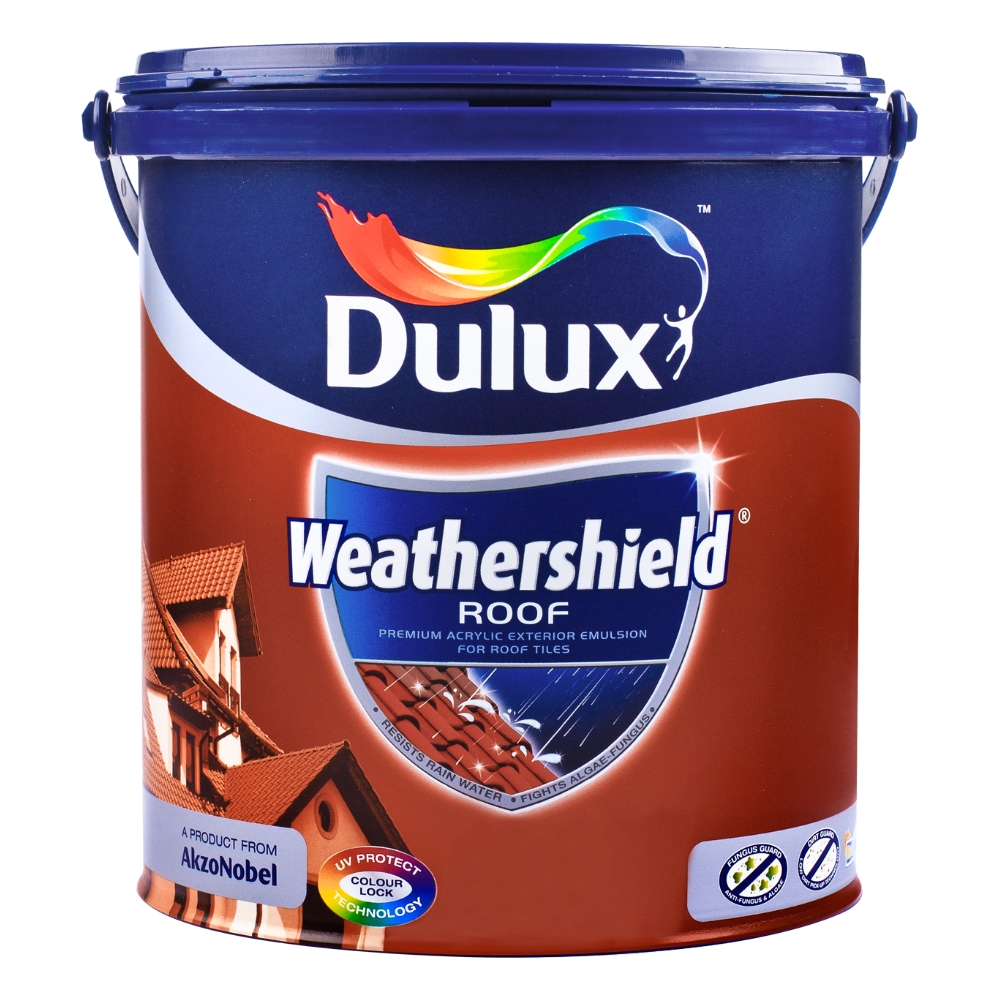 CAT GENTENG DULUX WEATHERSHIELD ROOF 2.5 LT