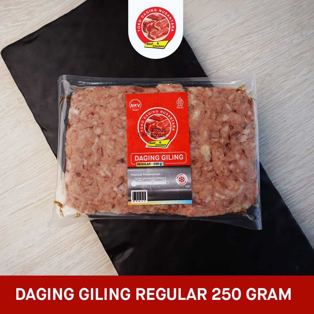 

DAGING GILING REGULER 70 CL 250GR