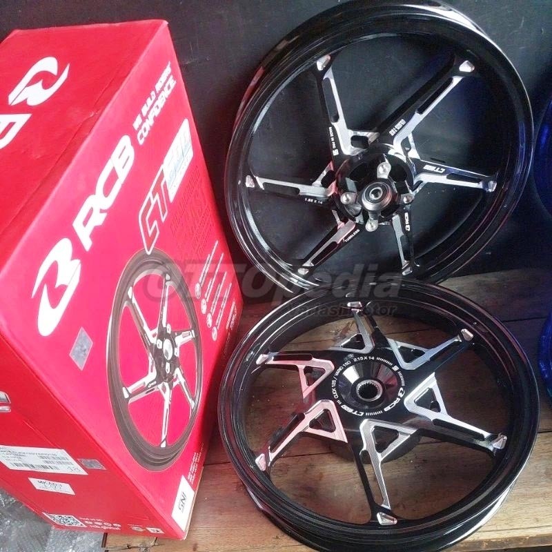 Velg Pelek CNC RCB CT600 CT 600 Vario 110 Beat Scoopy Vario 125/150 Vario/ Stylo 160 CBS Uk 185/215