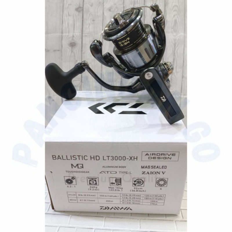Reel Daiwa Ballistic HD LT 2025 PILIH UKURAN