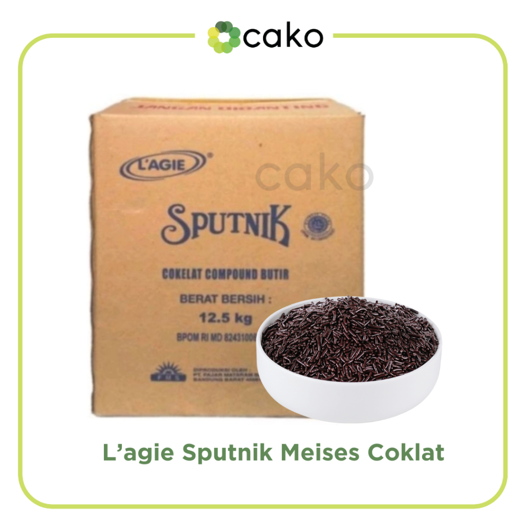 

(REPACK) L'agie Sputnik Meises Coklat / Meses Coklat 250gr & 500gr
