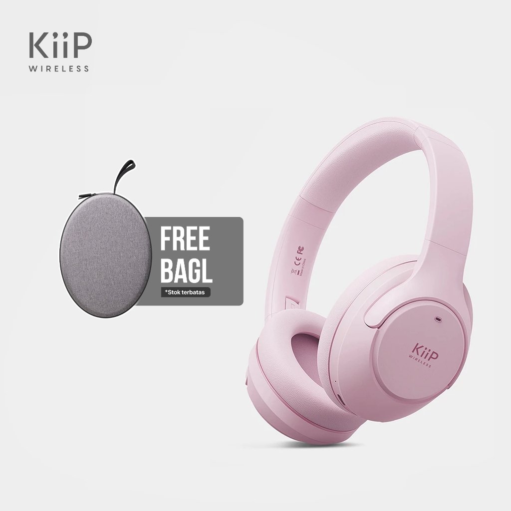 KiiP Wireless TH90 ANC Wireless Over-Ear Headphone Spatial Audio