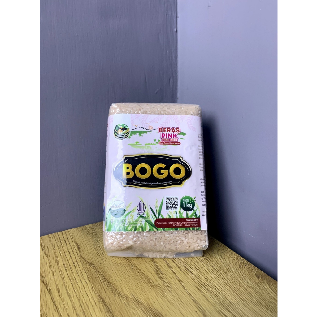 

BOGOFOOD.ID BERAS PINK ORGANIK - SUPERFOOD KAYA ANTIOKSIDAN