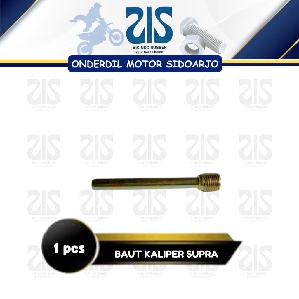 BAUT KALIPER DEPAN SUPRA/SUPRA X 125 KUNING