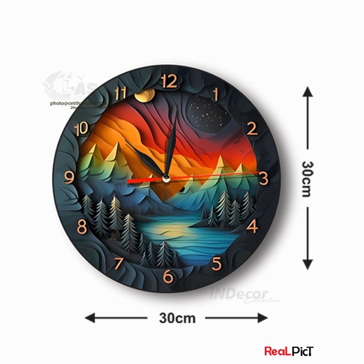 Jam Dinding Minimalis Aesthetic Unik / Jam Dinding Vintage Modern