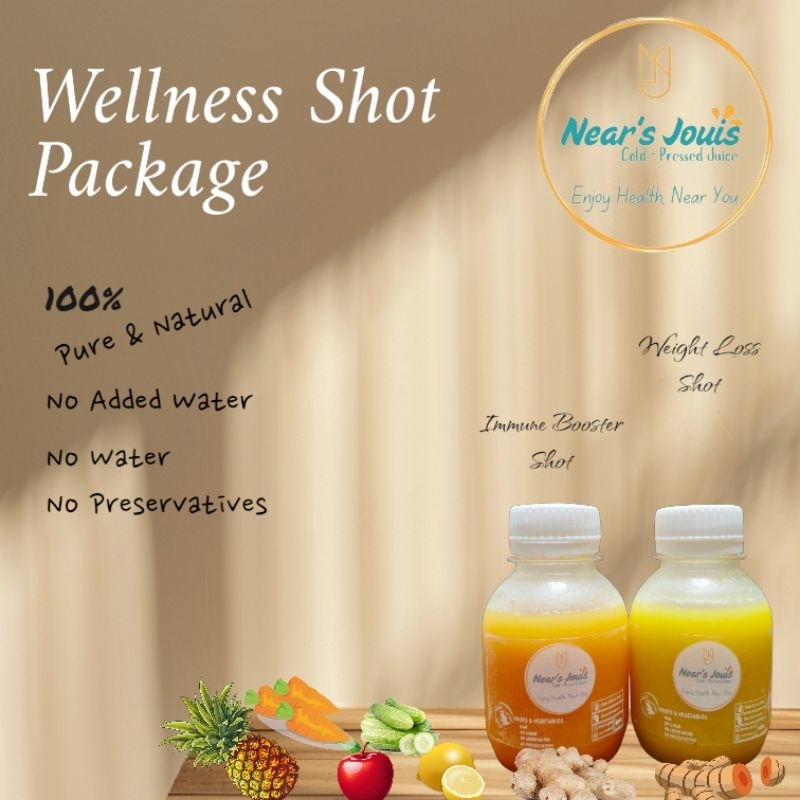 

Wellness Shot Package (@100ml × 2botol)