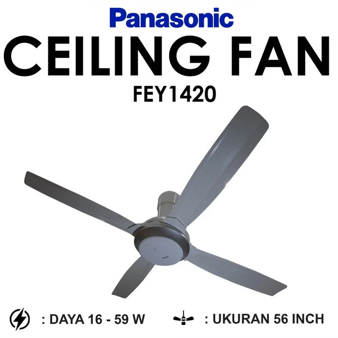 [COD] Panasonic FEY1420 – Ceiling Fan 56 inch 4 Blade