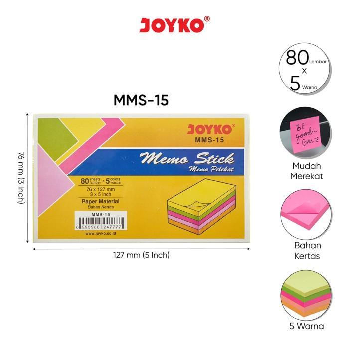 

MEMO STICK ( MEMO PELEKAT ) JOYKO MMS-15