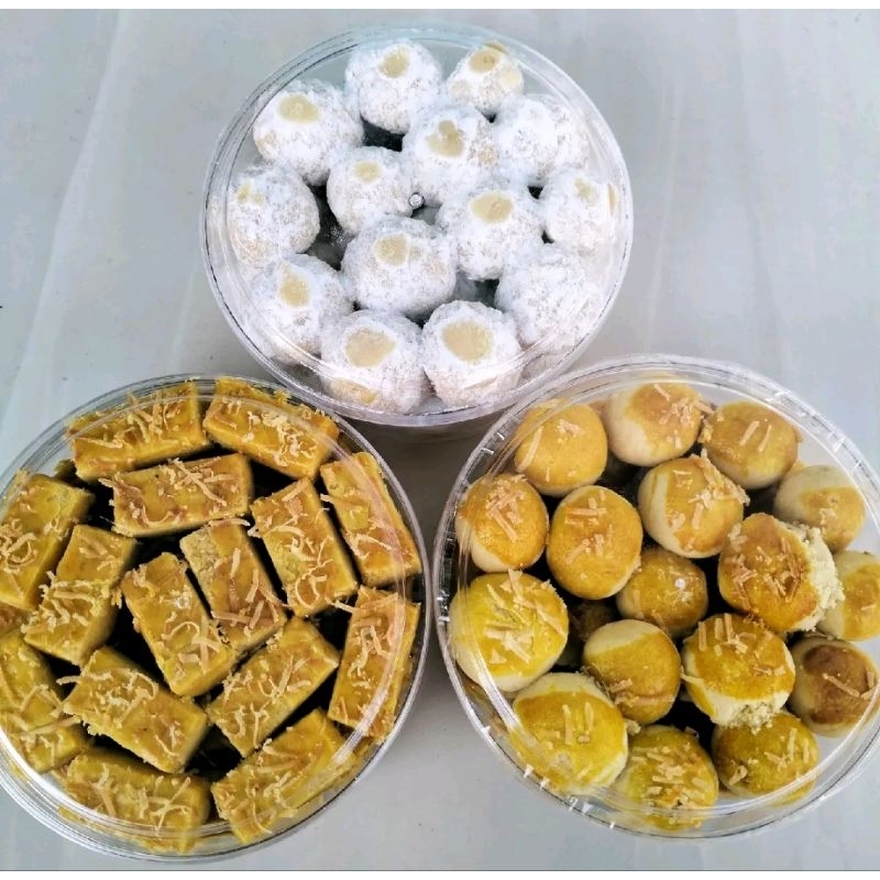 

3Toples kue nastar toples@250grm ekonomis