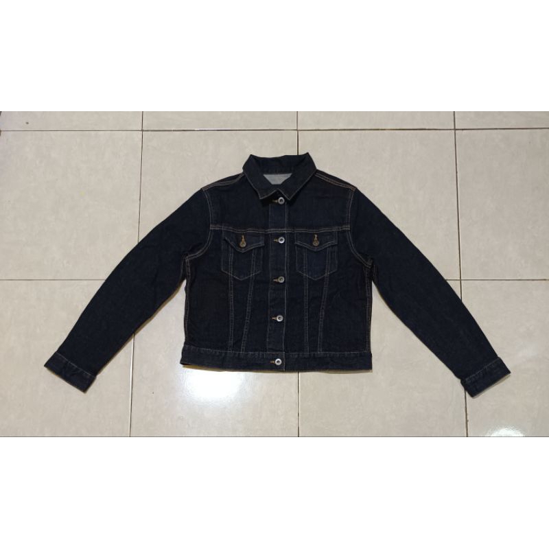 Jaket Denim Uniqlo