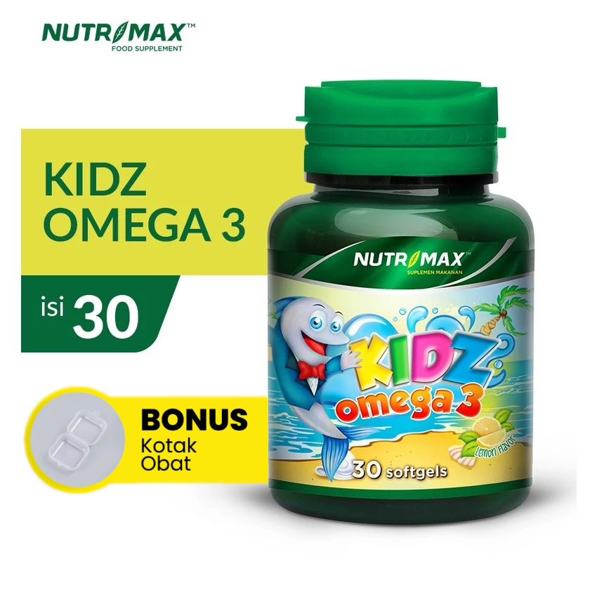 Nutrimax Kidz Omega 3 Vitamin Minyak Ikan Anak 30 Softgel