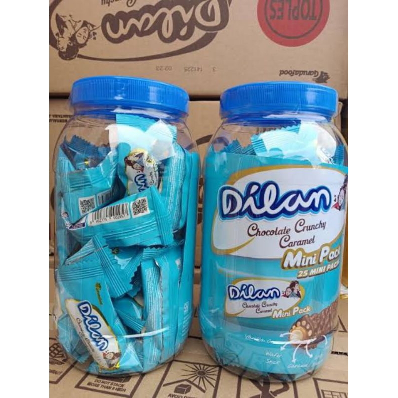 

(Toko Keennan) Dilan mini wafer renyah gurih dan lezat 1dus isi 6toples