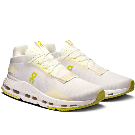 ON Cloudnova 2 Men White Limelight