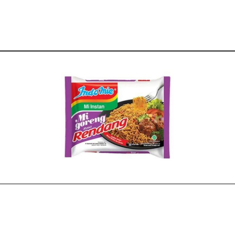

indomie goreng rendang