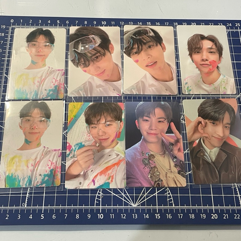 Seventeen carat ver face the sun photocard pc - DK Mingyu Shua Joshua Woozi official pledis fts albu