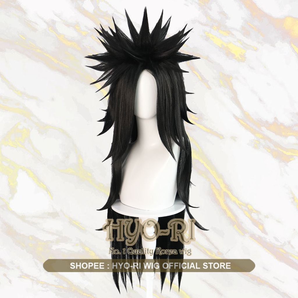 HYO-RI WIG : WIG MADARA UCHIHA WIG UCHIHA MADARA WIG COSPLAY ANIME NARUTO