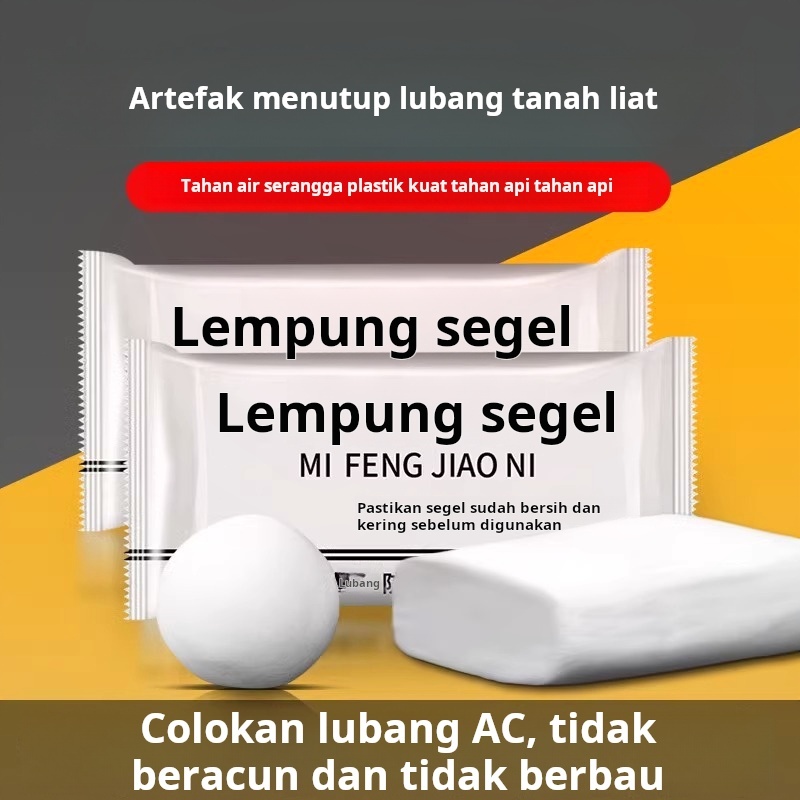 Lem penyegel pipa saluran pembuangan rumah tangga lubang AC dapur penyumbat artefak kedap air keboco
