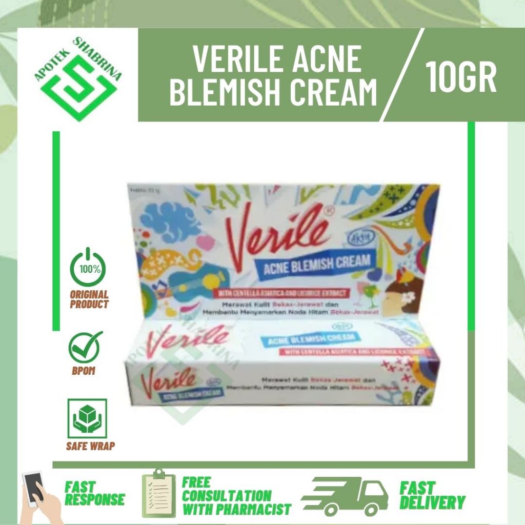 VERILE ACNE BLEMISH CREAM / VERILE ACNE GEL