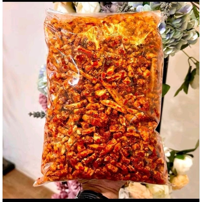 

basreng pedas daun jeruk bumbu melimpah isi 500gram