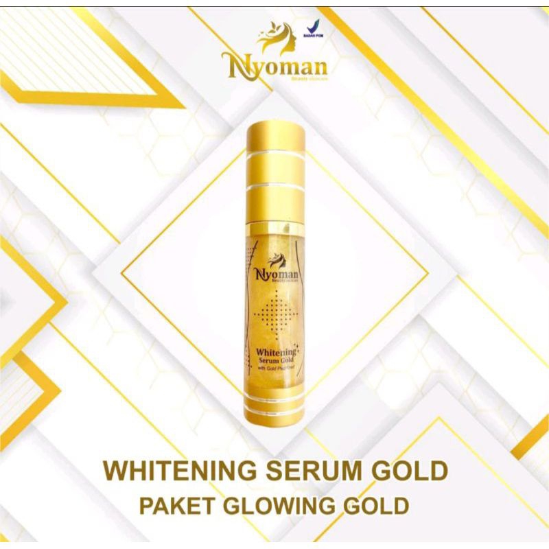 serum glowing gold nyoman beauty skincare