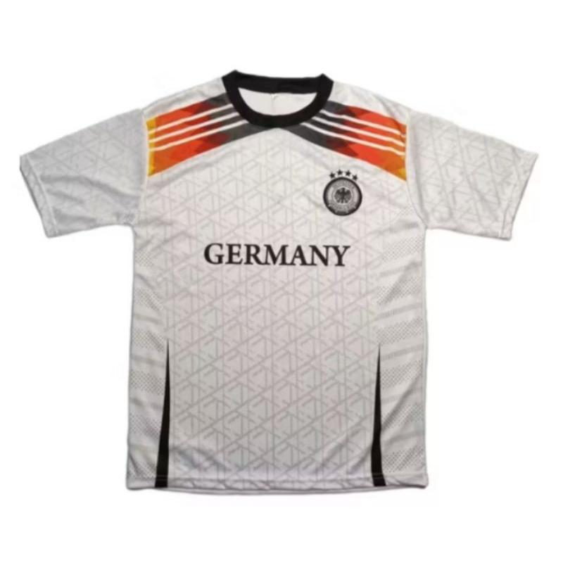 jersey kaos baju timnas jerman white