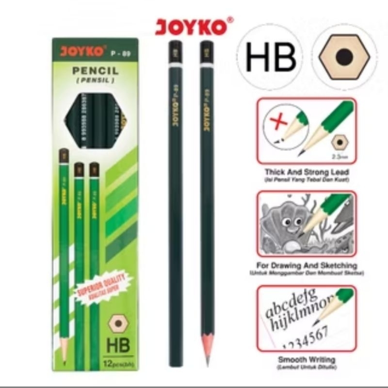 

Pensil Joyko HB MP-89 ( pack )