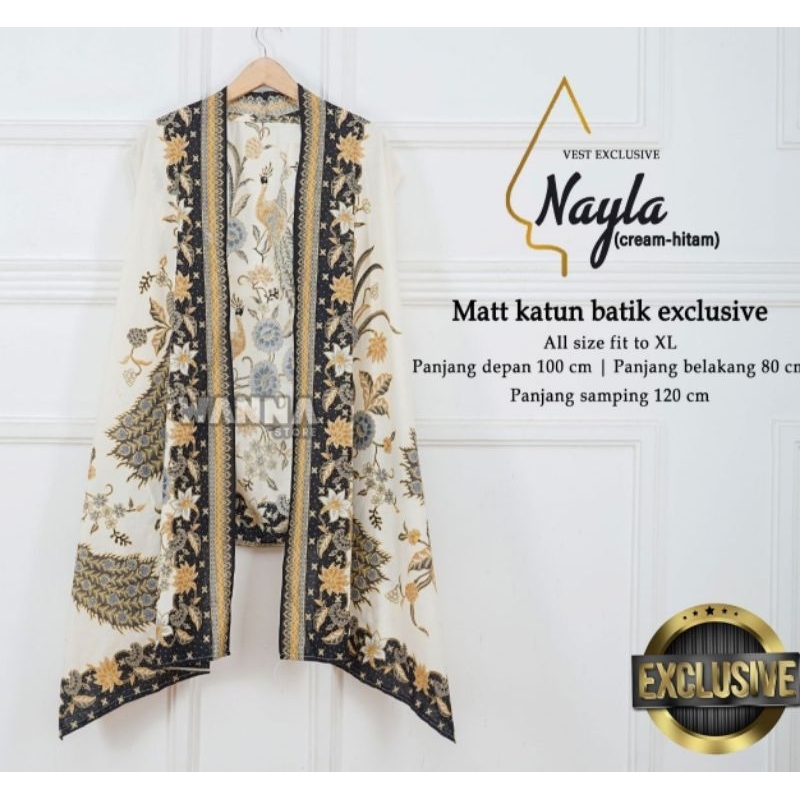 DISKON CARDIGAN BATIK KONDANGAN VEST BATIK EKSLUSIF PREMIUM OUTER BATIK JUMBO