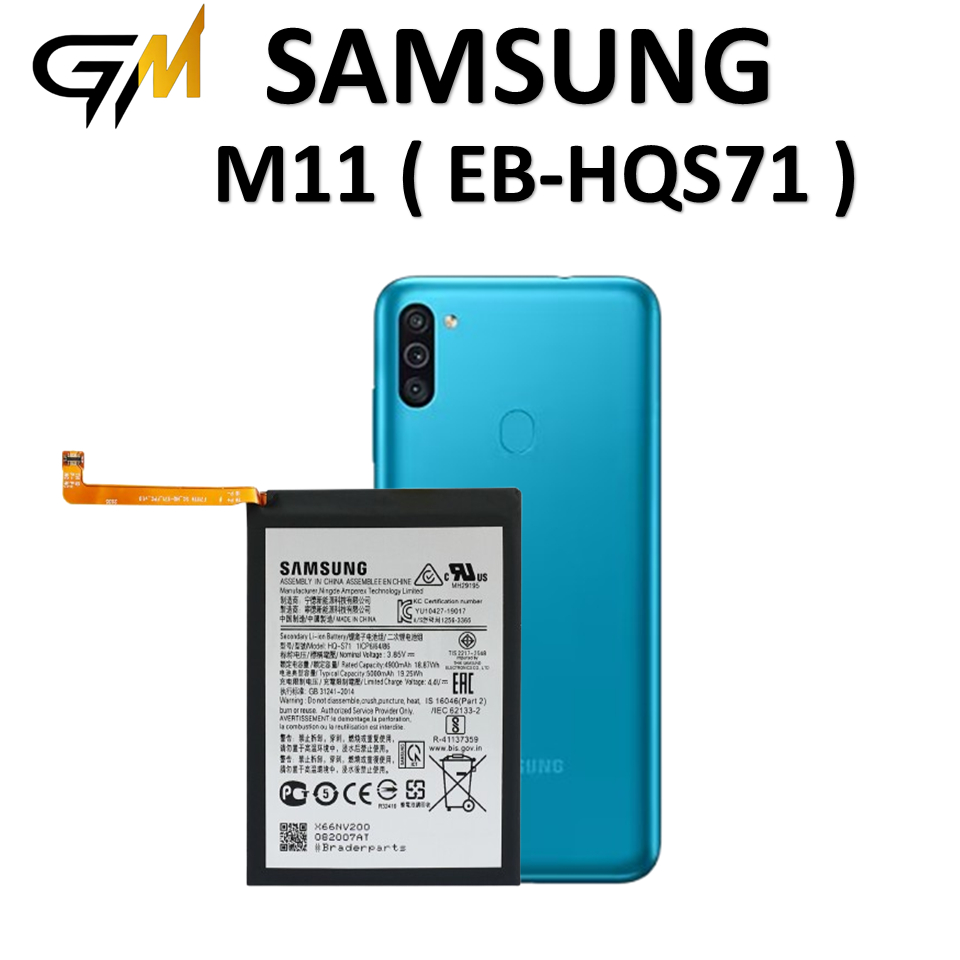 BATERAI SAMSUNG EB-HQS71 Samsung M11 Batre Batrai Baterai ORIGINAL 100%
