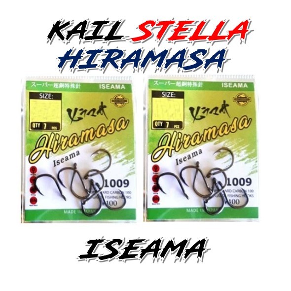 kail pancing stella hiramasa | pancing stella | pancing iseama | kail stella | kail hiramasa