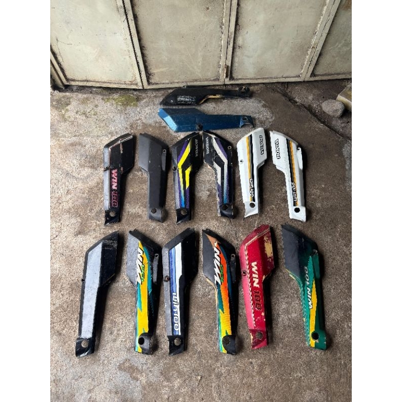 cover body samping honda win100 original